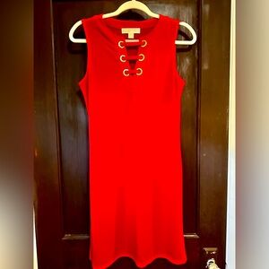 Michael Kors XS red shift dress